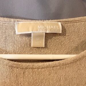 MICHAEL Michael Kors Neutral Beige Crewneck Sweater